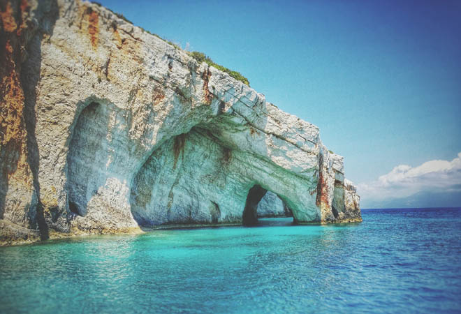 Голубые пещеры Закинфа, Греция