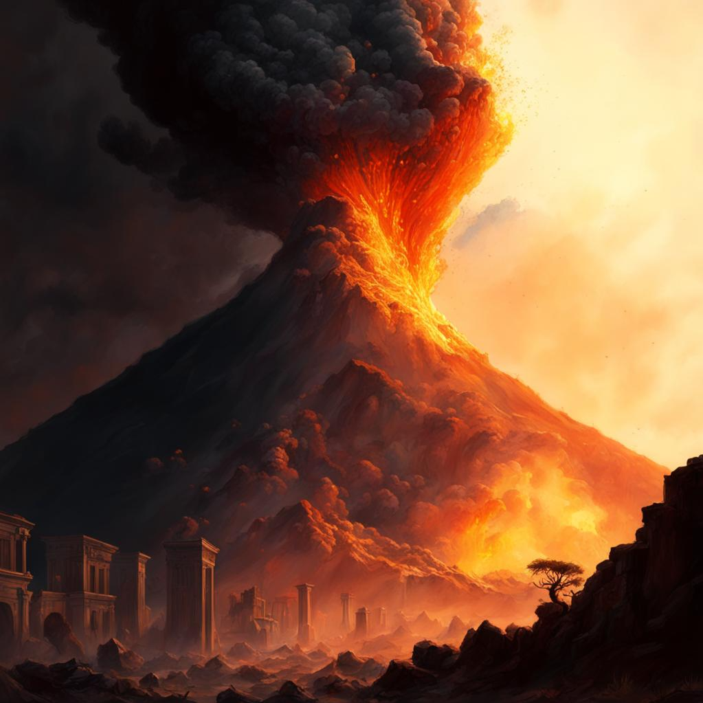 Извержение вулкана Везувий в 79 году н.э.