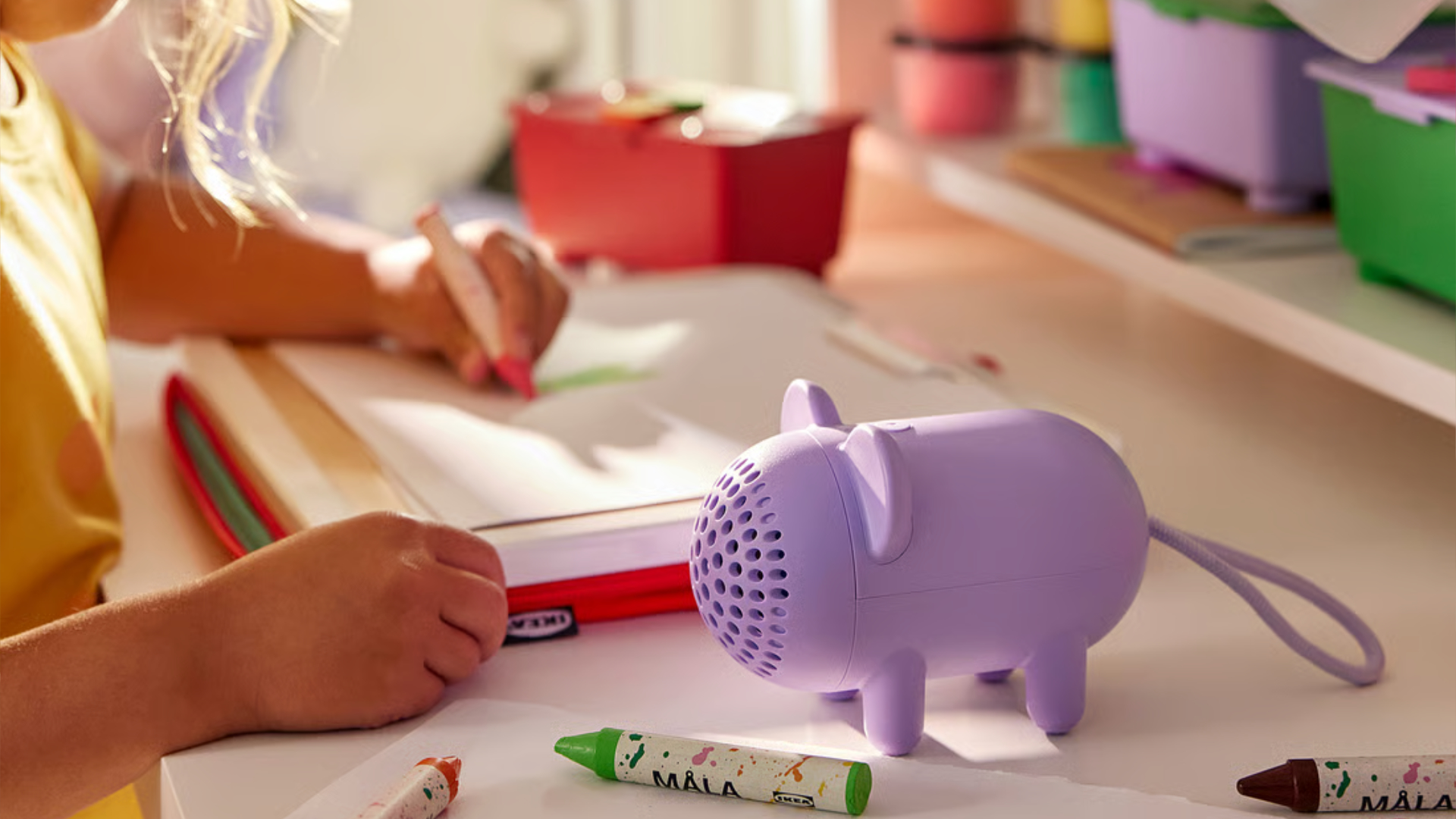 IKEA GREJSIMOJS колонка в виде свинки