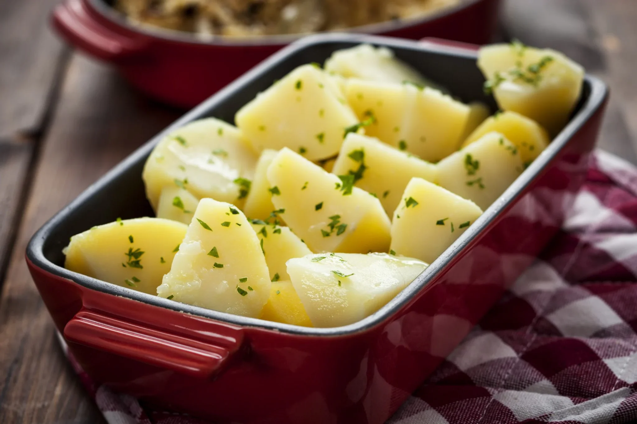 вареный картофель