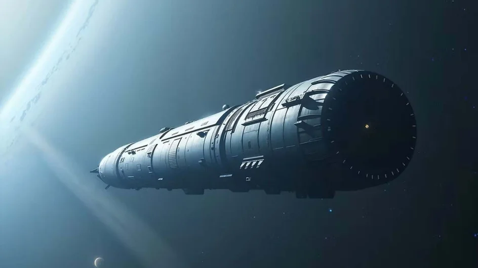 Концепция межзвездного корабля Chrysalis космос